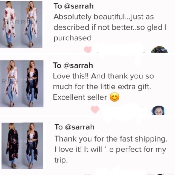 New Bohemian Floral Print Kimono Cardi - Picture 11 of 12